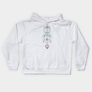 Boho Totem Kids Hoodie